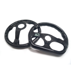 <span class=keywords><strong>Volant</strong></span> en fibre de carbone mate haute performance avec finition carbone forgé pour la tuning de voitures exotiques - Product Image 2