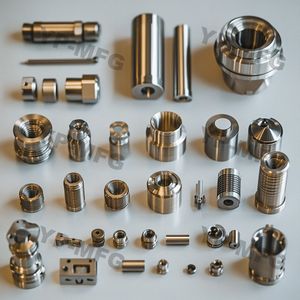 Piezas de mecanizado CNC 316L de acero inoxidable OEM personalizadas, fresado pulido, tornillos de plomo trapezoidales, servicio de micromecanizado de 3, 4 y 5 ejes - Product Image 1