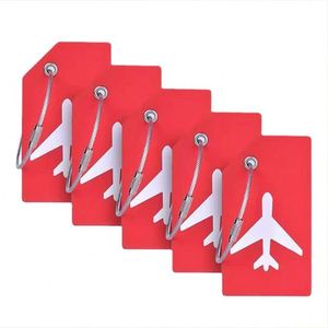 Personalized Colorful Cruise Crew Custom Designer Name <b>Id</b> Bag <b>Tags</b> Airplane Souvenir Silicone Luggage <b>Tag</b> With Buckle Strap - Product Image 4