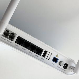 ใยแก้วนำแสงทางอากาศ AN5506-04-FS 4GE + 2TEL + 1USB + WIFI 2.4G GPON ONU ONT FTTH การขนส่งที่สะดวก - Product Image 4