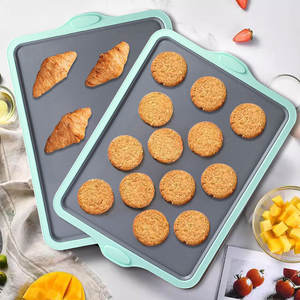 Moule à gâteau pliant en silicone Plateau de cuisson domestique Moule à pain Moule à beignet Facile à enlever Outils de cuisson de style nordique - Product Image 6