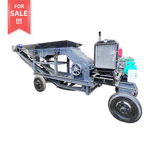 Petit broyeur à marteaux mobile et portable pour pierres, avec moteur AC - Product Image 1