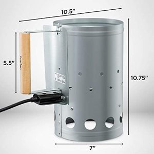 Pemantik Api Elektronik Portabel untuk <span class=keywords><strong>BBQ</strong></span> dengan Gagang Kayu, Pemantik Arang <span class=keywords><strong>BBQ</strong></span> - Product Image 2