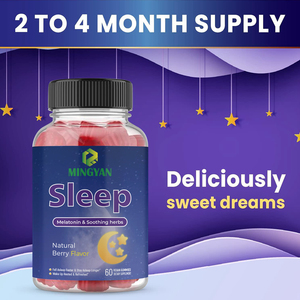 Suplemento Natural para Dormir OEM/ODM para Adultos y Niños, Deliciosas Gomitas de Melatonina para el Cuidado de la Salud - Product Image 2