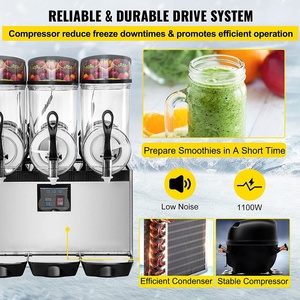 Snacks Machine Commerciale <span class=keywords><strong>Slash</strong></span> Slush Granita Machine Boissons Glacées Crème Glacée Sorbet Granita Slush Chiot Slush Maker Machine - Product Image 4