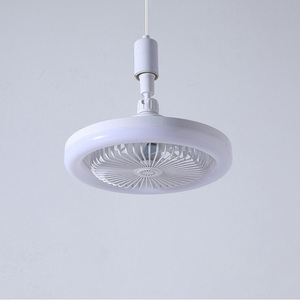 Dormitorio interior moderno E27 Control remoto inteligente Temperatura <span class=keywords><strong>de</strong></span> color ajustable Led <span class=keywords><strong>Techo</strong></span> 5 aspas bombilla Ventilador Luz - Product Image 1