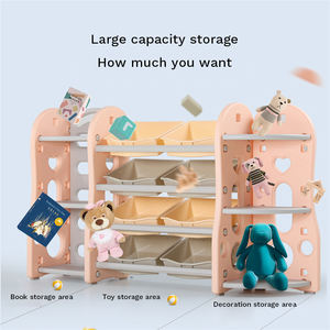 Armoire de rangement en plastique pour enfants, 10 pièces, haute qualité, rangement des couleurs de bébé, tiroir, étagère pour enfants - Product Image 3
