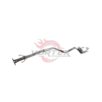 Escape de Alto Rendimiento Universal Vortex de Acero Inoxidable con Acabado Espejo Valvetronic, Soldado con TIG, para Nissan Tiida C11 C12 C13 Racing