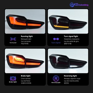For X1 F48/F49 <b>LED</b> Tail <b>Light</b> 12V Clear Lens Dynamic Signal Turn DRL New Condition Universal Fitment Retrofit/Upgrade - Product Image 4