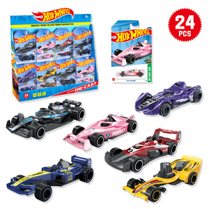 Voiture de course miniature en alliage moulé sous pression à l'échelle 1:64, modèle Hot Wheels, jouet pour enfants, coffret cadeau avec boîte de présentation - Product Image 1