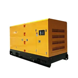 Generator Diesel Senyap, 200 Kw/200 Kw/250 Kva/250kva Konsumsi Bahan Bakar Per Jam, Tiga Fase Tunggal Pendingin Air Listrik Tipe Terbuka