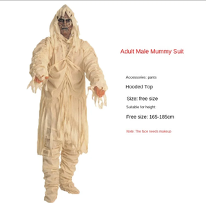 Fábrica miedo <span class=keywords><strong>Halloween</strong></span> adulto <span class=keywords><strong>Egipto</strong></span> <span class=keywords><strong>disfraz</strong></span> Horror pesadilla Zombie tela fantasma ropa carnaval Horror Cosplay momia <span class=keywords><strong>disfraz</strong></span> - Product Image 5