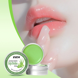 Aloe Vera <b>Lip</b> Balm 10g With Beeswax And Mineral Oil For 24 Hour Moisturizing Smoothing <b>Lip</b> Lines And Brightening - Product Image 2