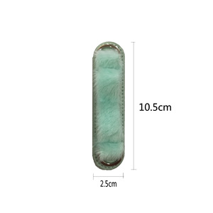 Funda de teléfono con adhesivo trasero de piel de conejo de felpa, soporte creativo para teléfono con operación con una sola mano, adhesivo para teléfono, decoración, accesorio, regalo. - Product Image 5