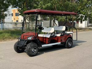 Carrito de <span class=keywords><strong>Golf</strong></span> Eléctrico de 6 Plazas a Precio Económico, con Neumáticos Todoterreno y Batería de 72V - Product Image 4