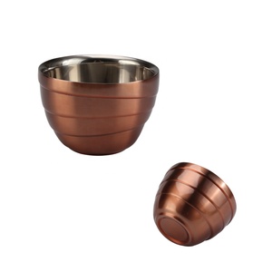 ชามเสิร์ฟรังผึ้งฉนวนทรงกลมผนังสองชั้นขนาด450มล. - Product Image 3