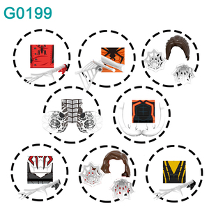 G0199 ขายส่งของเล่นซูเปอร์ฮีโร่จากภาพยนตร์ MK2 ปีเตอร์ ปาร์คเกอร์ ตัวต่อประกอบเพื่อการศึกษาสำหรับเด็ก ของเล่นพลาสติกขนาดเล็ก - Product Image 1
