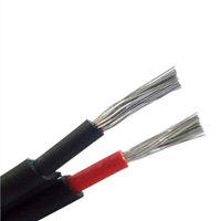Hochwertiges PV-Solarkabel 4mm2 6mm2 10mm2 1000V TÜV Kupferdraht für Solaranlagen