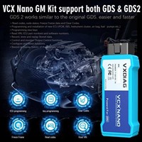 VXDIAG NANO Pro para GM OBD2, herramientas de diagnóstico, escáner WIFI GDS2 Tech2win, soporte de programación ECU, varios idiomas