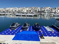 Offre Spéciale sports nautiques flottant Cube Jet Ski Dock Ponton Bateau Ascenseur