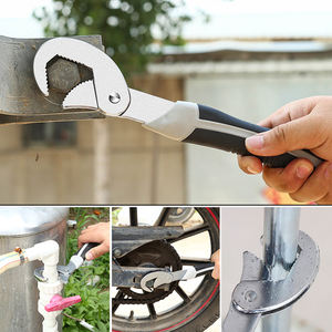 Clé à cliquet multifonction 6-32mm, ensemble d'outils manuels réglables, <span class=keywords><strong>filtre</strong></span> à huile, tuyau, clé de réparation pour la maison, 2 pièces - Product Image 6