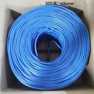 305m outdoor 26 awg 4 par price per meter 10000ft 4 pairs blue electric poe 1000m lan network utp cat5e Ethernet cable cable