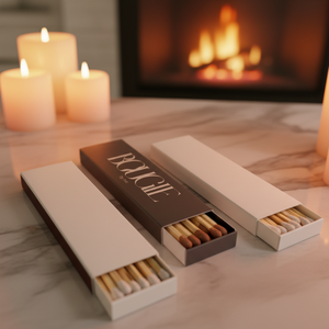 Boîtes d'allumettes personnalisées de luxe, écologiques, en forme de bâton, impression de logo, vente en gros, boîtes d'allumettes pour cigares, personnalisées en vrac pour l'utilisation de bougies - Product Image 4
