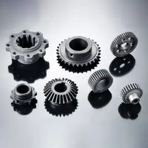 Productos de metalurgia de polvo de Metal ferroso personalizados, piezas de engranajes sinterizados pequeños