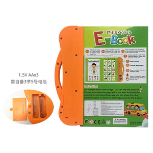 Libro <span class=keywords><strong>de</strong></span> Sonidos del Alfabeto y Audiolibro en Inglés, Juguete Educativo para Bebés y Niños Pequeños, Gran Venta - Product Image 3
