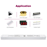 Alimentation linéaire 0-10 V 24 VDC 100 W pour tube LED, driver pour projet d'éclairage LED