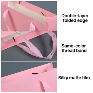 Bolsa de Papel Verde de Alta Calidad con Logotipo Impreso Personalizado, Bolsas de Papel para Compras, Embalaje de Cartón para Ropa, Bolsa de Regalo Kraft - Product Image 4