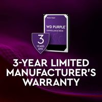Westernnn Digitalll Purple 1TB/2TB/4TB/6TB/8TB/10TB WDD Purple Surveillance Internal Hard Drive HDD SATA 6 Gb/s 64 MB Cache 3.5"