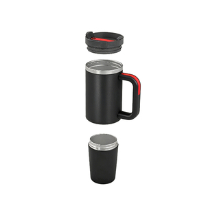 Nuovo Design <span class=keywords><strong>2026</strong></span>: Tazza Personalizzata in Acciaio Inox a Doppia Parete da 40oz con Manico, Tumbler per Auto in Vari Colori - Product Image 6