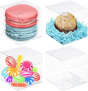 Boîtes cadeaux en plastique de vente chaude boîte en PVC transparent boîte en plastique transparent recyclé personnalisé - Product Image 2