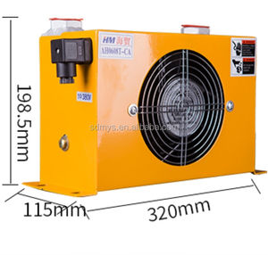 Refrigerador de óleo hidráulico, fabricante dc/ac 12v ah 0608 ah1012 carregador de calor, radiador de alumínio, refrigerador de óleo - Product Image 2