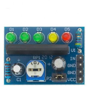 DC 3.5V-16V Ka2284 Điện Âm Thanh Điện Áp Chỉ Số Mức Pin Chỉ Số Dung Lượng Màu Đỏ Màu Xanh Lá Cây LED Cho Vôn Kế Khối Lượng Vu <span class=keywords><strong>Meter</strong></span> - Product Image 6