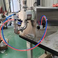 Machine de remplissage auto-amorçante à pompe rotative en acier inoxydable 304 pour sauces, savon liquide pour les mains et détergent lessive