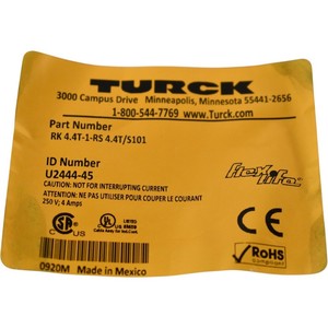 Nouveau Cordon d'alimentation double extrémité PLC 4.4t-1-rs 4.4t/s101 U2444-45 de 1m / 3ft avec garantie - Product Image 2