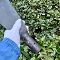 Ciseau de coupe en acier au manganèse pour palmiers, outil agricole, pioche de récolte de palmiers, lame tranchante, pelle à couper les branches