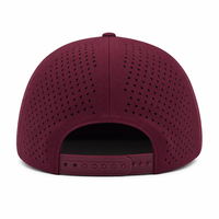 Casquette de baseball unisexe en maille respirante à 5 panneaux pour le sport, la course, la gym, le fitness et les activités de plein air, avec logo personnalisé pour hommes et femmes