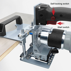 2 trong 1 khía khung cầm tay bên cắt nhanh định vị máy móc 650W Chế biến gỗ 220V Điện cắt tỉa Máy 780W - Product Image 3