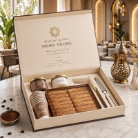 Coffret Cadeau Luxe Tiramisu DIY : Kit de Desserts avec Emballage Rigide en Carton et Inserts en Mousse, Personnalisable pour la Fabrication de Produits Alimentaires