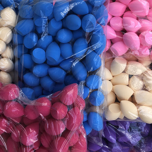 100 pièces/<span class=keywords><strong>lot</strong></span> Éponges cosmétiques en gros, éponges douces pour le <span class=keywords><strong>maquillage</strong></span>, poudre, fond de teint, anticernes, crème BB, blender cosmétique, outils de <span class=keywords><strong>maquillage</strong></span> pour femmes - Product Image 2
