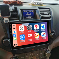 Autoradio Android 15 de 9 pouces avec GPS pour Toyota Highlander 2009-2013, CarPlay sans fil, Android Auto, lecteur multimédia