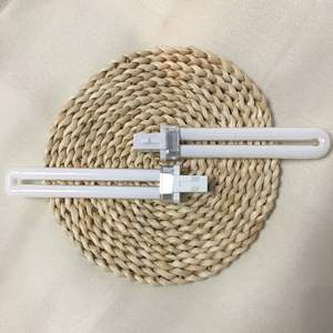 7w9w11w Компактная Люминесцентная Энергосберегающая лампа с PLL Plug-In 2700k4000k6400k трехцветный стеклянный материал - Product Image 3