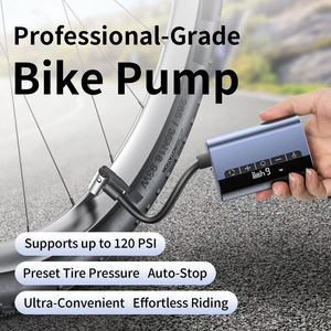Gonfleur rapide à affichage numérique léger Gonfleur de pneu portable Mini pompe à air électrique pour vélo - Product Image 4