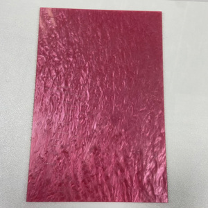 Paquete de Láminas Acrílicas Bridgevia Rosa Rojo Perla, Grosor de 1/8 de Pulgada, 200x300 mm, Hecho en EE. UU., Apto para Corte Láser, Manualidades Creativas - Product Image 3