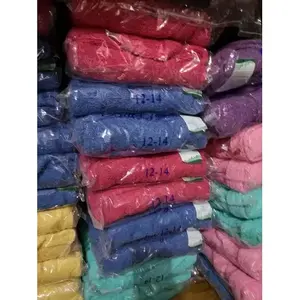 Peignoir Tymisa 4 à 6 ans 100% coton brodé couleur unie pour usage domestique - Product Image 5