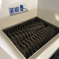 Déchiqueteur à double arbre Shengzhong pour ferraille, pneus, métal, plastique, déchiqueteur automatique à double arbre, traitement des déchets