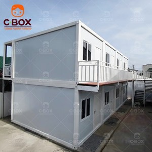 บ้านสำเร็จรูป Cbox โรงแรมแบบโมดูลาร์ หอพักคนงาน ที่พักเคลื่อนที่ อพาร์ทเมนท์แบบถอดประกอบได้ บ้านคอนเทนเนอร์ - Product Image 2